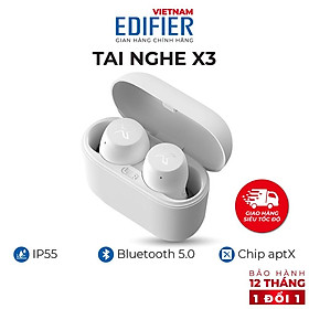 Mua Tai nghe Bluetooth 5.0 EDIFIER X3 Âm thanh Stereo Chống nước IP55 - Hàng chính hãng