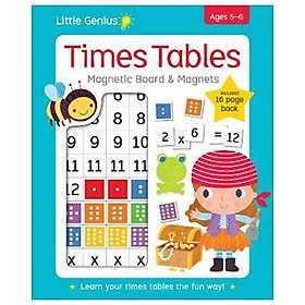 Ảnh bìa Little Genius Times Table - Magnetic Board & Magnets