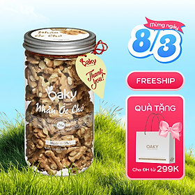 Nhân Óc Chó Vàng Oaky 350g (Size Lớn) – Hạt Nhập Khẩu Mỹ, Giàu Omega-3, Tốt Cho Tim Mạch