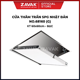 Mua Nắp cửa thăm trần thạch cao 600x600  SPG-68160  sản xuất tại Nhật bản  khung nhôm nhẹ cao cấp  Màu bạc. Có bản lề  Góc Mở 90 độ