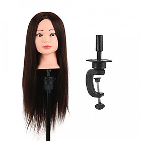 Đầu Tóc Giả Kèm Giá Đỡ Học Làm Tóc 18AF (73.3cm)