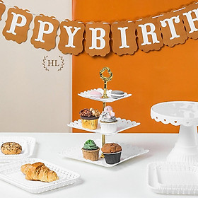 Mua COMBO 10 bộ 3 tầng nhựa Vuông - Tròn