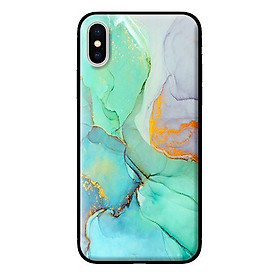 Ốp in cho iPhone X Đá Xanh Ngọc - Hàng chính hãng