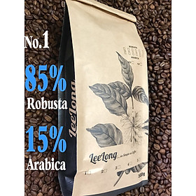 1kg cafe rang xay LeeLong1 gu Mạnh ( 85 Robusta/15 Arabica)