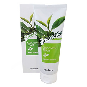 Sữa Rửa Mặt Trà Xanh_Verobene Green Tea Cleansing Foam 150ml