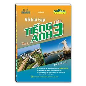 Sách - GLOBAL SUCCESS - Vở bài tập tiếng anh lớp 3 tập 1(có đáp án)