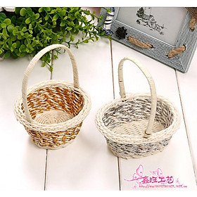 Mua Giỏ giả mây nhỏ xinh