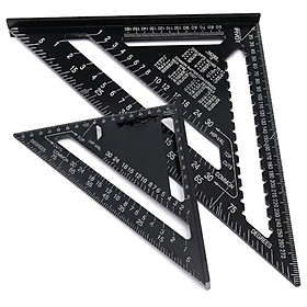 Mua Thước ke góc vuông hợp kim nhôm 18cm & 30cm - Thước tam giác
