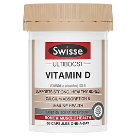 Swisse Ultiboost Vitamin D 60 Capsules