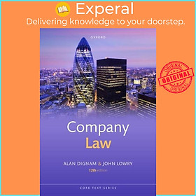 Sách - Company Law by John Lowry (UK edition, paperback)