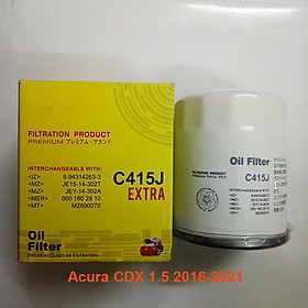 Lọc nhớt cho xe Acura CDX 1.5L 2016, 2017, 2018, 2019, 2020, 2021 H1540-PLC-004