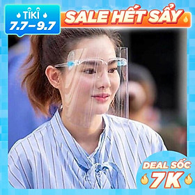 Kính che mặt chống giọt bắn có gọng gương, an toàn, dễ sử dụng