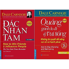 Combo Đắc Nhân Tâm (Bìa Cứng) +  Quẳng Gánh Lo Đi Và Vui Sống - Những Bí Quyết Để Sống Vui Vẻ Và Hạnh Phúc (Bìa Cứng)