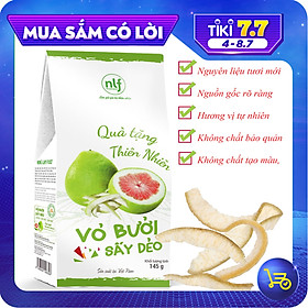 Vỏ Bưởi Sấy Dẻo Nông Lâm Food, Trái Cây Sấy Dẻo Dinh Dưỡng Ăn Liền, Hỗ Trợ Giảm Cân, Làm Đẹp Da, Tăng Đề Kháng, Giải Cảm Viêm – Hàng Chính Hãng