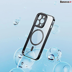 Mua Ốp Lưng Nhựa Cứng Viền Kim Loại Baseus Glitter Series Case Dùng Cho iPhone 14 Series - hàng chính hãng