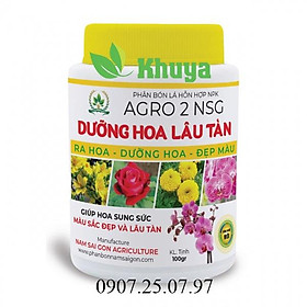 Mua Phân bón lá Dưỡng Hoa Lâu Tàn hủ 100gr Ra hoa - Đẹp màu