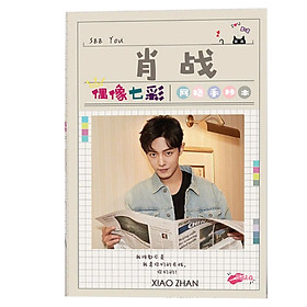 Vở in ảnh Tiêu Chiến( 2 mẫu) phim Trần Tình Lệnh Tiêu Chiến Vương Nhất Bác tặng ảnh Vcone