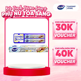 Mua Combo 3 Hộp Giấy Bạc Màng Nhôm MyJae Đài Loan Để Bảo Quản  Nướng Thức Ăn  Bọc Thực Phẩm 30cm x 14m
