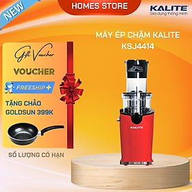 Mua Máy Ép Trái Cây  Máy Ép Chậm Mini KALITE KSJ4414 Tiêu Chuẩn Châu Âu Dung Tích 400 ML Công Suất 200 W - Hàng Chính Hãng