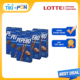 Combo 5 hộp bánh Lotte Pepero giòn tan phủ Sô-cô-la Cookie