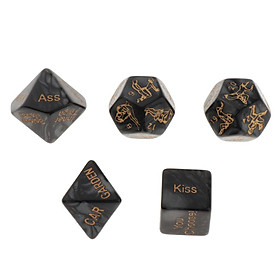 5pcs Adult Love Position Dice
