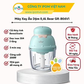 Mua Máy xay ăn dặm 0 6L Bear Xay đa năng  tiện dụng cho bé GR-B06V1 - Hàng Chính Hãng Bảo hành 18 Tháng