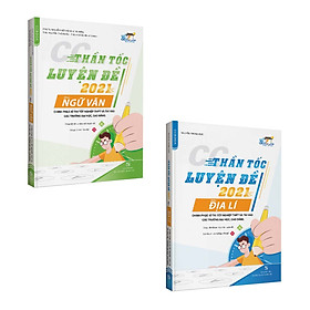 Nơi bán CC Thần tốc luyện đề 2021 môn Ngữ văn - Địa lý (2 cuốn) (Kèm 50 đề thi thử) - Giá Từ -1đ