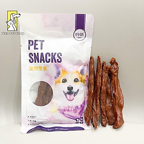 Bánh thưởng dành cho chó Pet Snacks - Dạng Thịt bò xé