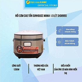 Mua Nồi cơm cao tần Sunhouse Mama 1.5 lít SHD8955 - Hàng Chính Hãng