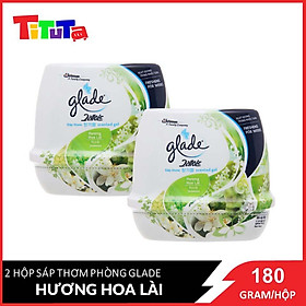 Combo 2 Sáp Thơm Glade Hương Hoa Lài 180gx2