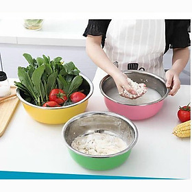 Mua BỘ 3 CHẬU INOX SIÊU BỀN ĐẸP