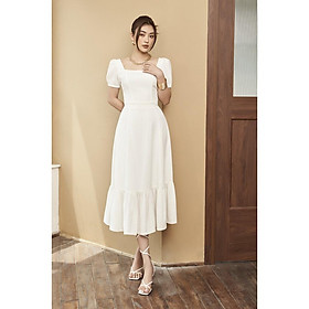 LADY ME by Eva de Eva Chân váy Midi dáng đuôi cá 21SCVO013T