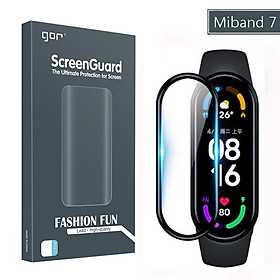 Dán màn hình 3d gor cho đồng hồ xiaomi miband 7 / xiaomi smart band 7 pro/ miband 8 - hàng chính hãng