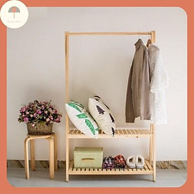 Mua Giá treo quần áo chữ A 2 tầng  gỗ ép