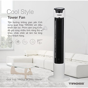 Mua Quạt Tháp Tiross TS9181 (45W) - Trắng - Hàng chính hãng