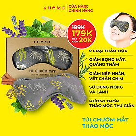 Túi Chườm Mắt Thảo Mộc 4Home