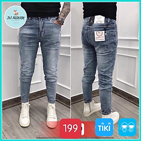 Quần Jean Nam, Quần Bò Nam kiểu mới hot trend phong cách hàn quốc msa10