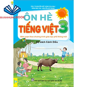 Sách - Ôn Hè Tiếng Việt 3 - Biên soạn theo chương trình GDPT mới (Cánh Diều).