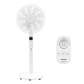 Quạt đứng inverter toshiba f-lsd10vn - màu trắng - f-lsd10vn - trắng xám - hàng chính hãng