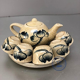 Mua Bộ ấm trà Thờ cúng bằng men rạn cổ KH87711