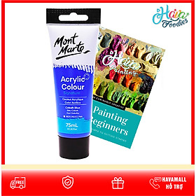 Hình ảnh Màu Mont Marte Acrylic Colour Tuýp 75ml Đủ Màu