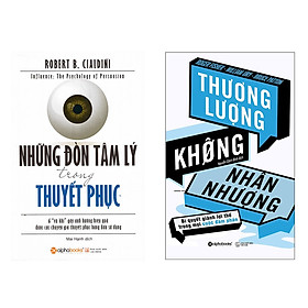 Combo Sách Kỹ Năng Bán Hàng: Những Đòn Tâm Lý Trong Thuyết Phục + Thương Lượng Không Nhân Nhượng