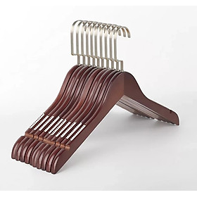 Mua 20 Móc Gỗ Nâu Nữ Treo Quần Áo Có Vai Đệm