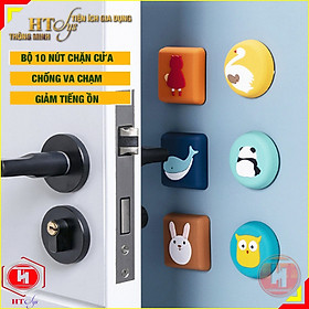 Mua Combo 10 Miếng dán cao su chống va đập cửa nhà HT SYS