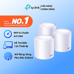 Mua  Hàng Chính Hãng  Bộ Phát Wifi Mesh TP-Link Deco X10 Chuẩn Wifi 6 AX 1500Mbps