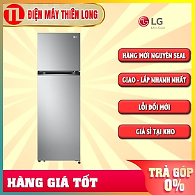 Mua Tủ lạnh ngăn đá trên LG Smart Inverter GV-B262PS  266L (Bạc) - HÀNG CHÍNH HÃNG (CHỈ GIAO HCM)
