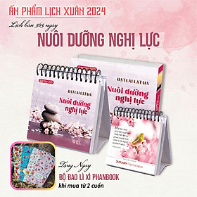 Lịch bàn 2024 - 365 Ngày Nuôi Dưỡng Nghị Lực - Đạt Lai Lạt Ma