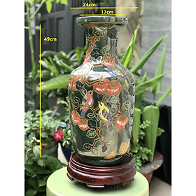 Mua Bình Hoa Chim Đào Gốm Thủ Công Nam Bộ Trang Trí Cấm Hoa Decor