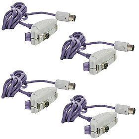 4x Game Link Cable for Nintendo GBA GameBoy Advance To Gamecube Connect Cord