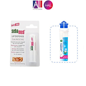 Son dưỡng bảo vệ môi Sebamed pH5.5 Sensitive Skin Lip Defense 4.8g TẶNG bông tẩy trang Jomi (Nhập khẩu)